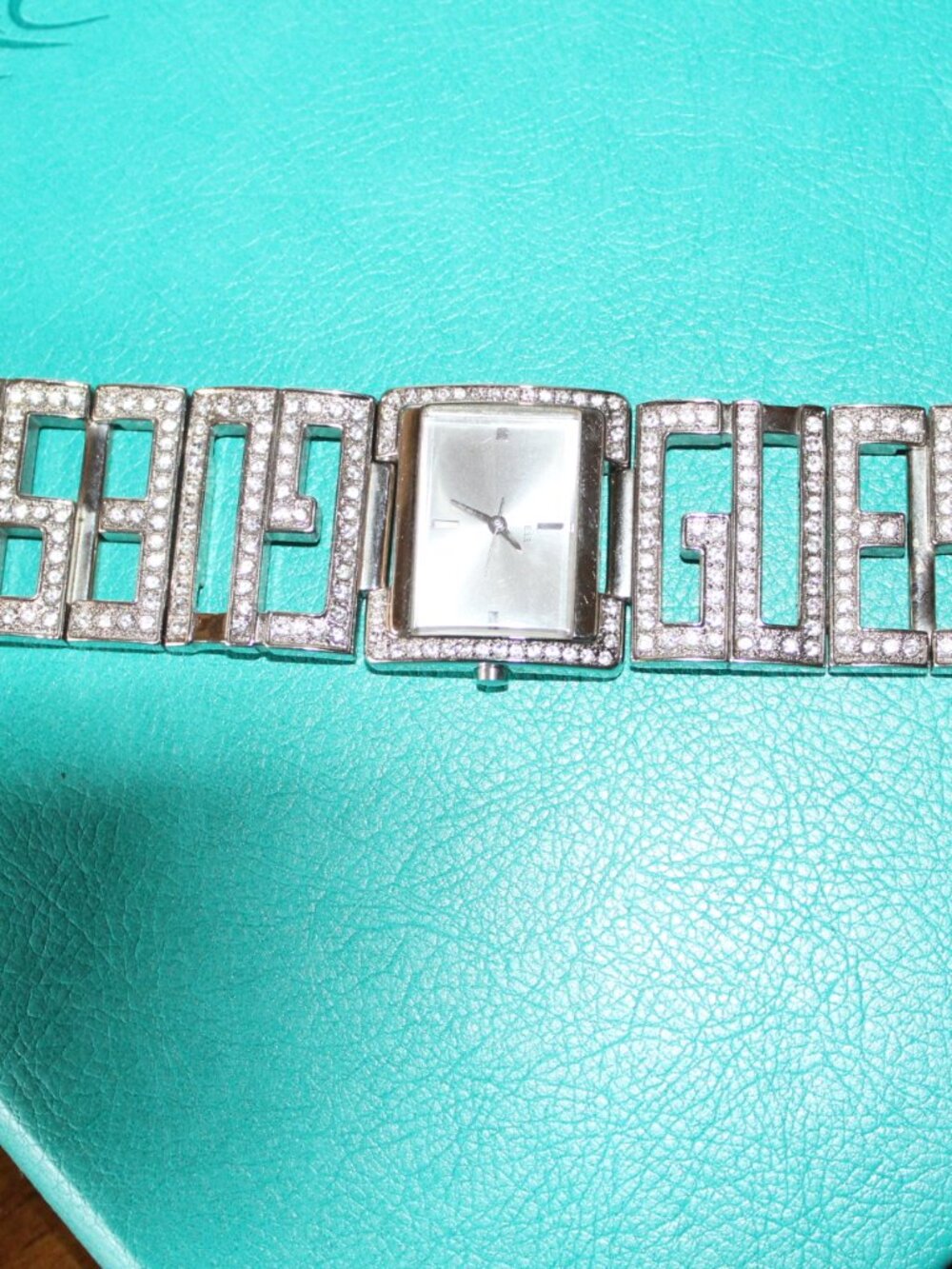 Vintage GUESS bling watch NICE - Picture 7 of 11